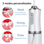 Irrigador Bucal Profesional Recargable | Limpieza Dental Profunda en Casa + Encías Más Sanas y Aliento Fresco