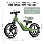 Bicicleta de Equilibrio Sin Pedales – Ideal para Niños de 2 a 6 Años | Desarrollo, Diversión y Seguridad