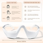 Gafas Terapia Luz Roja & Microcorriente EMS – Reduce Ojeras, Bolsas y Fatiga Ocular