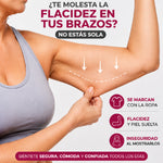 Faja Reductora de Brazos Efecto Sauna | Modelador con Compresión Térmica | Reduce y Tonifica la Zona Flácida | Par Incluido
