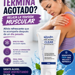ClearZal Pain Relieving Gel | Crioterapia Refrescante Topical | Con Boswellia, Glucosamina e Ilex | Para Músculos y Articulaciones | 30 ml