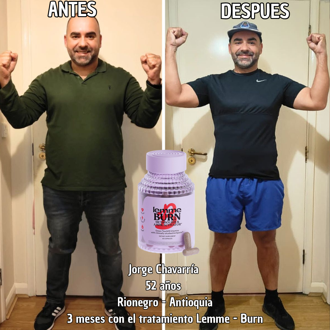 Lemme Burn - Quemador de grasa - Despierta tu AMPK natural y dile adiós a la grasa abdominal