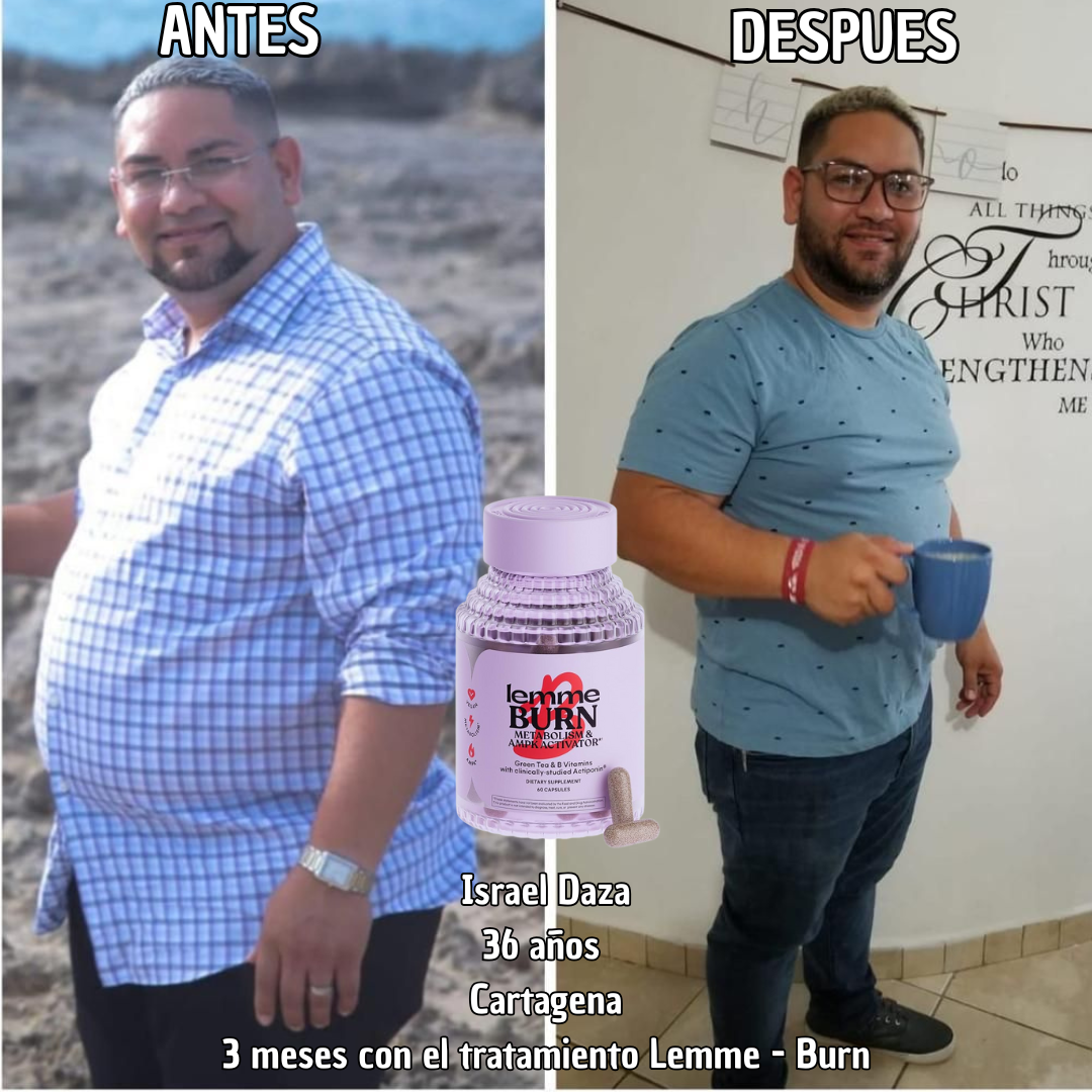 Lemme Burn - Quemador de grasa - Despierta tu AMPK natural y dile adiós a la grasa abdominal