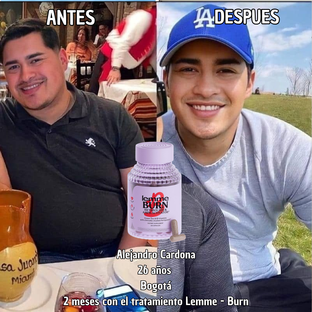 Lemme Burn - Quemador de grasa - Despierta tu AMPK natural y dile adiós a la grasa abdominal