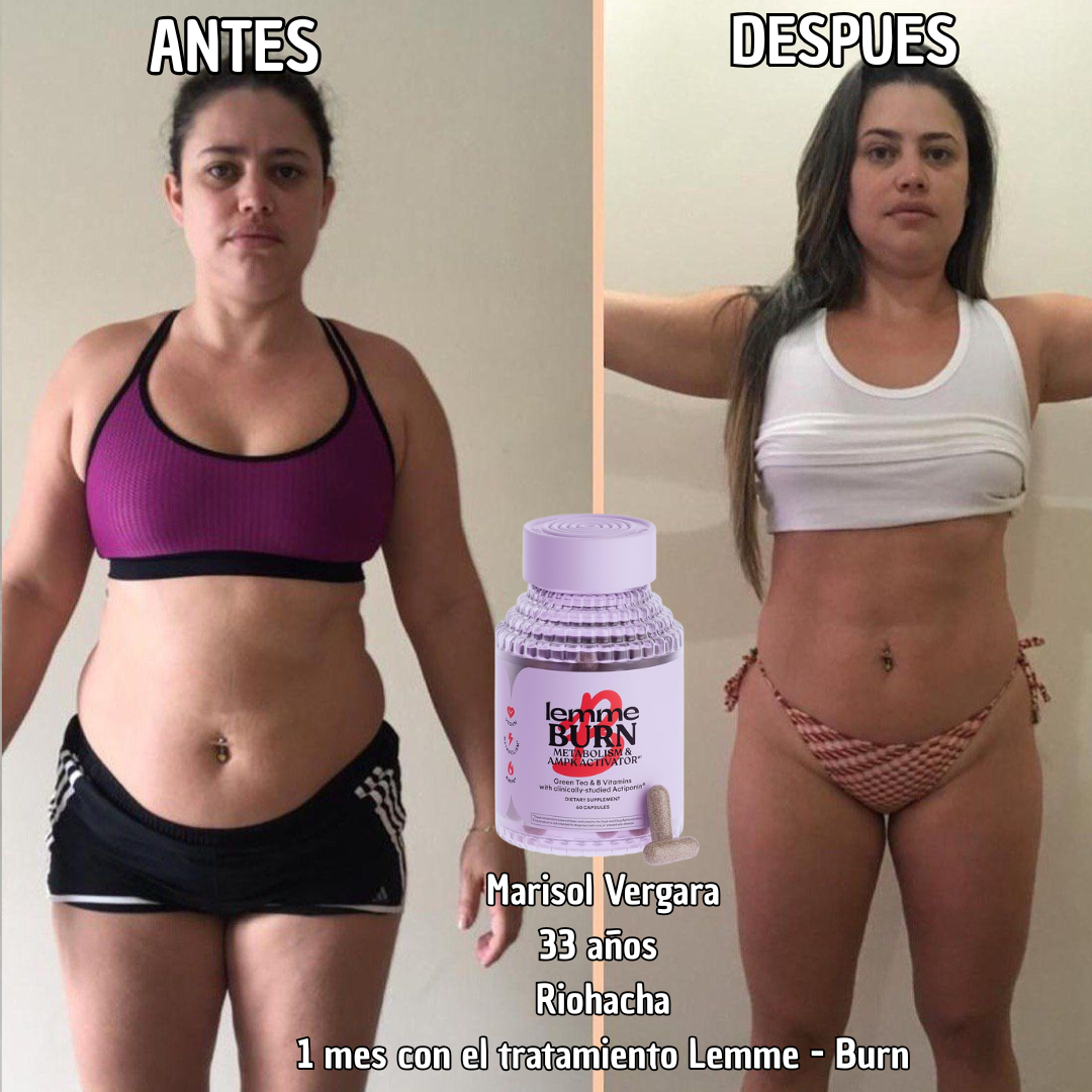 Lemme Burn - Quemador de grasa - Despierta tu AMPK natural y dile adiós a la grasa abdominal