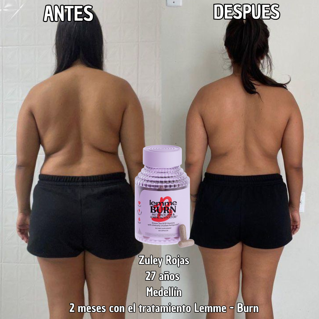 Lemme Burn - Quemador de grasa - Despierta tu AMPK natural y dile adiós a la grasa abdominal