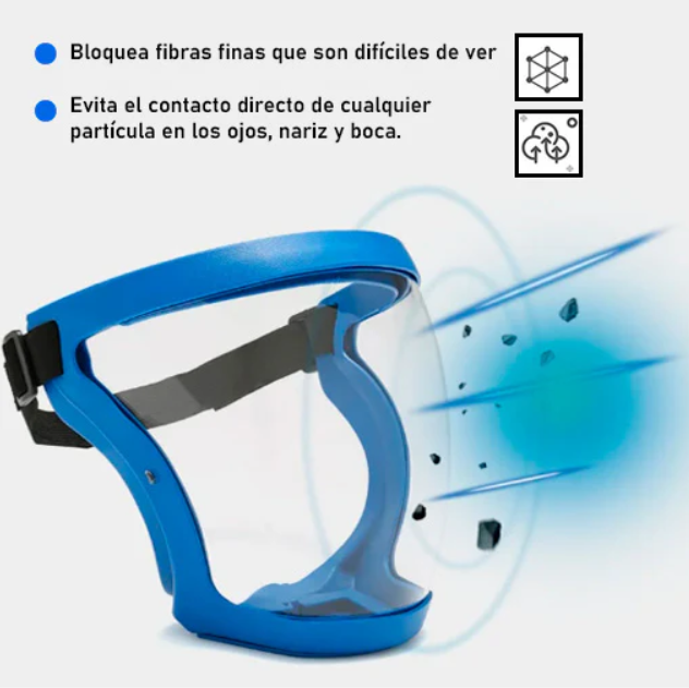 Máscara Protectora Antiempañante – Seguridad, Comodidad y Estilo en Todo Momento