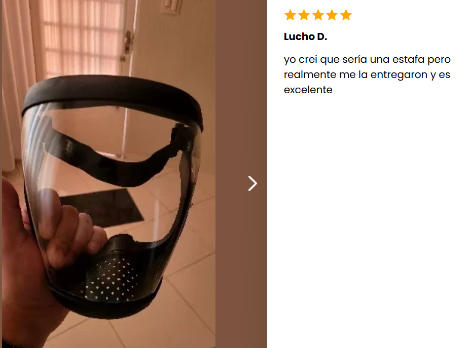Máscara Protectora Antiempañante – Seguridad, Comodidad y Estilo en Todo Momento