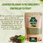 Matcha Japonés para Activar tu Metabolismo Natural