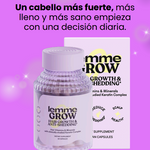 Lemme Grow Original® – Suplemento Capilar Oficial de la Marca de las Kardashian | Crecimiento y Fortalecimiento del Cabello