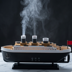 El Titanic en Tu Hogar — Humidificador Aromático con Efecto Humo Real