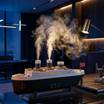 El Titanic en Tu Hogar — Humidificador Aromático con Efecto Humo Real