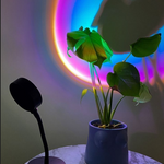 Lámpara Sunset RGB 16 Colores — Convierte Tu Habitación en un Espacio de Fotos Perfecto