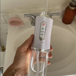 Irrigador Bucal Profesional Recargable | Limpieza Dental Profunda en Casa + Encías Más Sanas y Aliento Fresco
