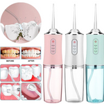 Irrigador Bucal Profesional Recargable | Limpieza Dental Profunda en Casa + Encías Más Sanas y Aliento Fresco