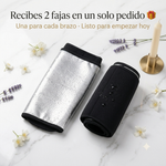 Faja Reductora de Brazos Efecto Sauna | Modelador con Compresión Térmica | Reduce y Tonifica la Zona Flácida | Par Incluido