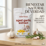 Cuida tu corazón todos los días sin oler a ajo - Cápsulas de Ajo Concentrado Sin Olor | 7500mg | 100 Cápsulas