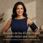 Faja Reductora de Brazos Efecto Sauna | Modelador con Compresión Térmica | Reduce y Tonifica la Zona Flácida | Par Incluido