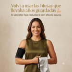 Faja Reductora de Brazos Efecto Sauna | Modelador con Compresión Térmica | Reduce y Tonifica la Zona Flácida | Par Incluido