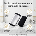 Faja Reductora de Brazos Efecto Sauna | Modelador con Compresión Térmica | Reduce y Tonifica la Zona Flácida | Par Incluido