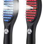 Cepillo Masajeador Capilar Eléctrico con Vapor  - Estimula Crecimiento | Luz Roja y Azul | Recargable | Hombres y Mujeres | Fototerapia + Vibración 10,000rpm |