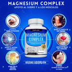 Magnesio 8 en 1 Toplux 90 CAPSULAS. Duerme mejor. Entrena mejor. Vive mejor.