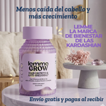 Lemme Grow Original® – Suplemento Capilar Oficial de la Marca de las Kardashian | Crecimiento y Fortalecimiento del Cabello