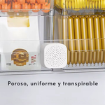 Sistema de Purificación con Carbón Activado – 6 Filtros Antibacteriales que Eliminan Olores hasta por 150 Días.