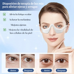 Gafas Terapia Luz Roja & Microcorriente EMS – Reduce Ojeras, Bolsas y Fatiga Ocular