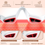 Gafas Terapia Luz Roja & Microcorriente EMS – Reduce Ojeras, Bolsas y Fatiga Ocular