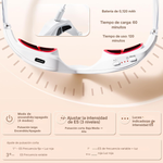 Gafas Terapia Luz Roja & Microcorriente EMS – Reduce Ojeras, Bolsas y Fatiga Ocular