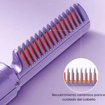 Cabello Liso en Segundos, Donde Quieras - Peine Térmico Portátil Inalámbrico
