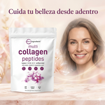 Colágeno Hidrolizado con Multipeptidos 8 en 1 – Piel Firme, Cabello Fuerte y Belleza Diaria desde Adentro (1 LB)
