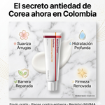 Crema Antiedad Coreana Madeca Time Reverse | Reafirma, Hidrata y Suaviza Arrugas | Centella Asiática + Colágeno + Ácido Hialurónico | 50ml