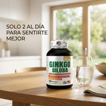 Energía y Vitalidad Diaria – Ginkgo Biloba  x100 Softgels