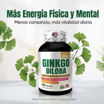 Energía y Vitalidad Diaria – Ginkgo Biloba  x100 Softgels