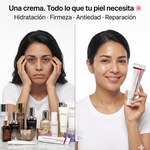Crema Antiedad Coreana Madeca Time Reverse | Reafirma, Hidrata y Suaviza Arrugas | Centella Asiática + Colágeno + Ácido Hialurónico | 50ml