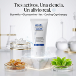ClearZal Pain Relieving Gel | Crioterapia Refrescante Topical | Con Boswellia, Glucosamina e Ilex | Para Músculos y Articulaciones | 30 ml