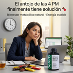 Selerb Metaburn — Suplemento Avanzado de Control de Antojos y Energía | Berberina + Cromo + Ashwagandha + B12 | 60 Cápsulas
