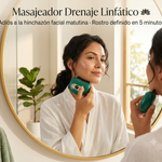 Masajeador Eléctrico Gua Sha con Calor y Vibración | Esculpe el Rostro y Drena el Cuerpo | 9 Niveles + Terapia de Calor y Luz Roja | Recargable USB