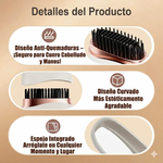 Mini Cepillo Alisador Recargable Inalámbrico | Calor Rápido 3 Temperaturas | Portátil para Viaje y Cartera | Sin Cables