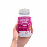 Mejor Circulación y Presión Arterial - Beetroot - Campsulas concentradas de Remolacha en polvo