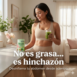Bloom Greens – Jugo Verde en Polvo para Abdomen Plano y Menos Hinchazón