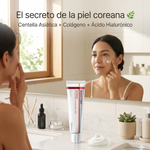 Crema Antiedad Coreana Madeca Time Reverse | Reafirma, Hidrata y Suaviza Arrugas | Centella Asiática + Colágeno + Ácido Hialurónico | 50ml