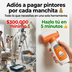 Rodillo Reparador de Paredes 2 en 1 | Elimina Manchas y Rayones en Minutos