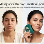 Masajeador Eléctrico Gua Sha con Calor y Vibración | Esculpe el Rostro y Drena el Cuerpo | 9 Niveles + Terapia de Calor y Luz Roja | Recargable USB