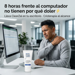 ClearZal Pain Relieving Gel | Crioterapia Refrescante Topical | Con Boswellia, Glucosamina e Ilex | Para Músculos y Articulaciones | 30 ml