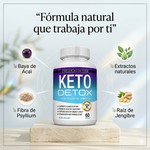 Mejora y sana tu digestion y Bienestar Interno - Keto Detox Acai Berry –  60 Cápsulas