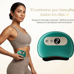 Masajeador Eléctrico Gua Sha con Calor y Vibración | Esculpe el Rostro y Drena el Cuerpo | 9 Niveles + Terapia de Calor y Luz Roja | Recargable USB