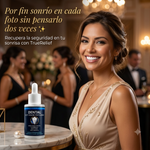 Sérum Dental Remineralizante TrueRelief | Tratamiento con Nanohidroxiapatita, Teobromina y Nano Plata | Fortalece el Esmalte y Reduce la Sensibilidad | 60 ml con Gotero